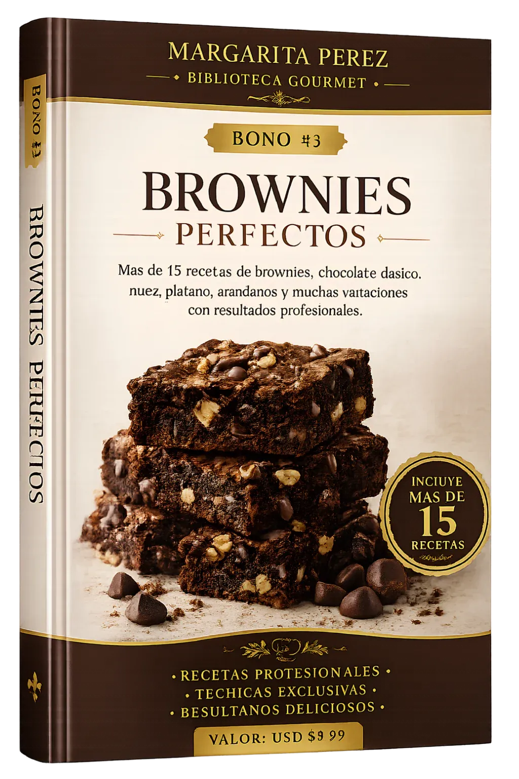 Portada del eBook Brownies Perfectos