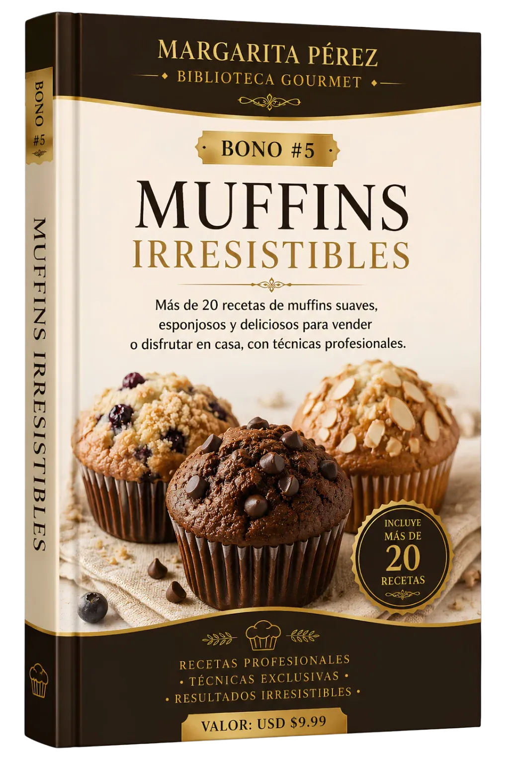 Portada del eBook Muffins Irresistibles