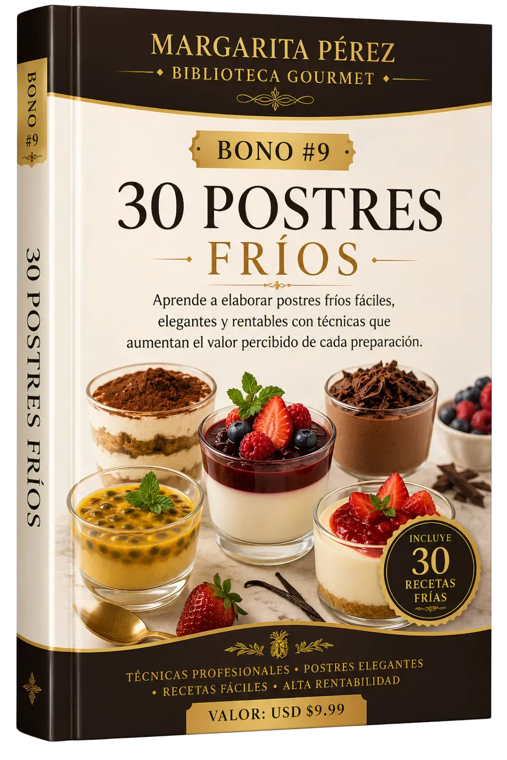 Portada del eBook 30 Postres Fríos
